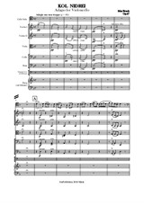 Max Bruch 'Kol Nidrei'. Arrangement for Cello and String orchestra